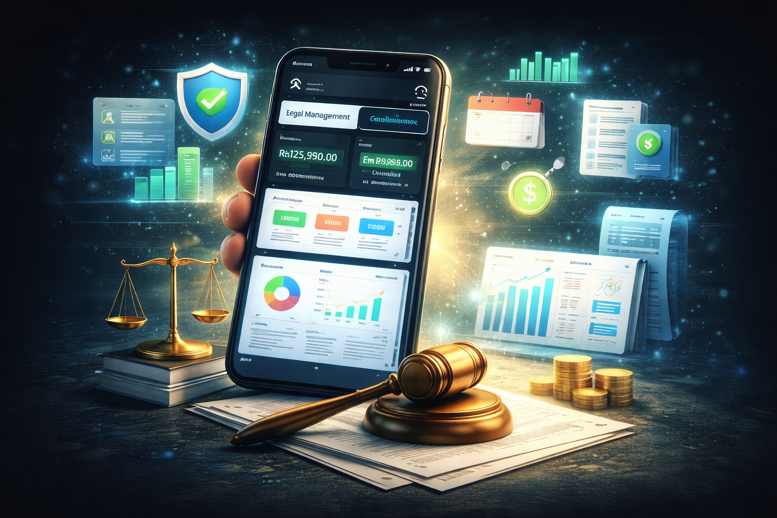 Dashboard do Sistema Jurídico